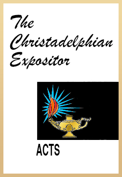 Christadelphian Expositors Graeham Mansfield