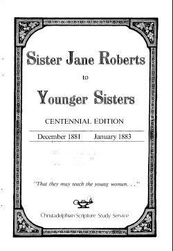 Jane Roberts Younger Sisters