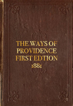 Robert Roberts The Ways of Providence (1881; 1st edtion)
