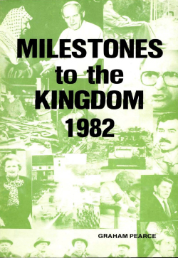 Graham Pearce Milestones to the Kingdom