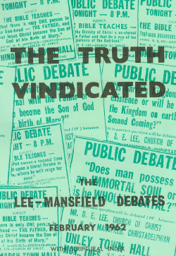 HP Mansfield The Lee-Mansfield Debates