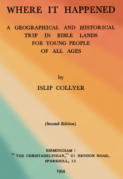 Islip Collyer Where it Happened (1954 edition)