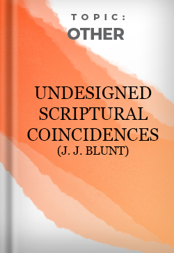 Other Undesigned Scriptural Coincidences