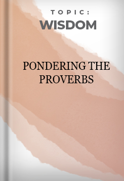 Wisdom Pondering the Proverbs